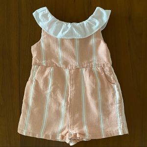 Rare editions jumpsuit/romper/overalls size 6-9 months